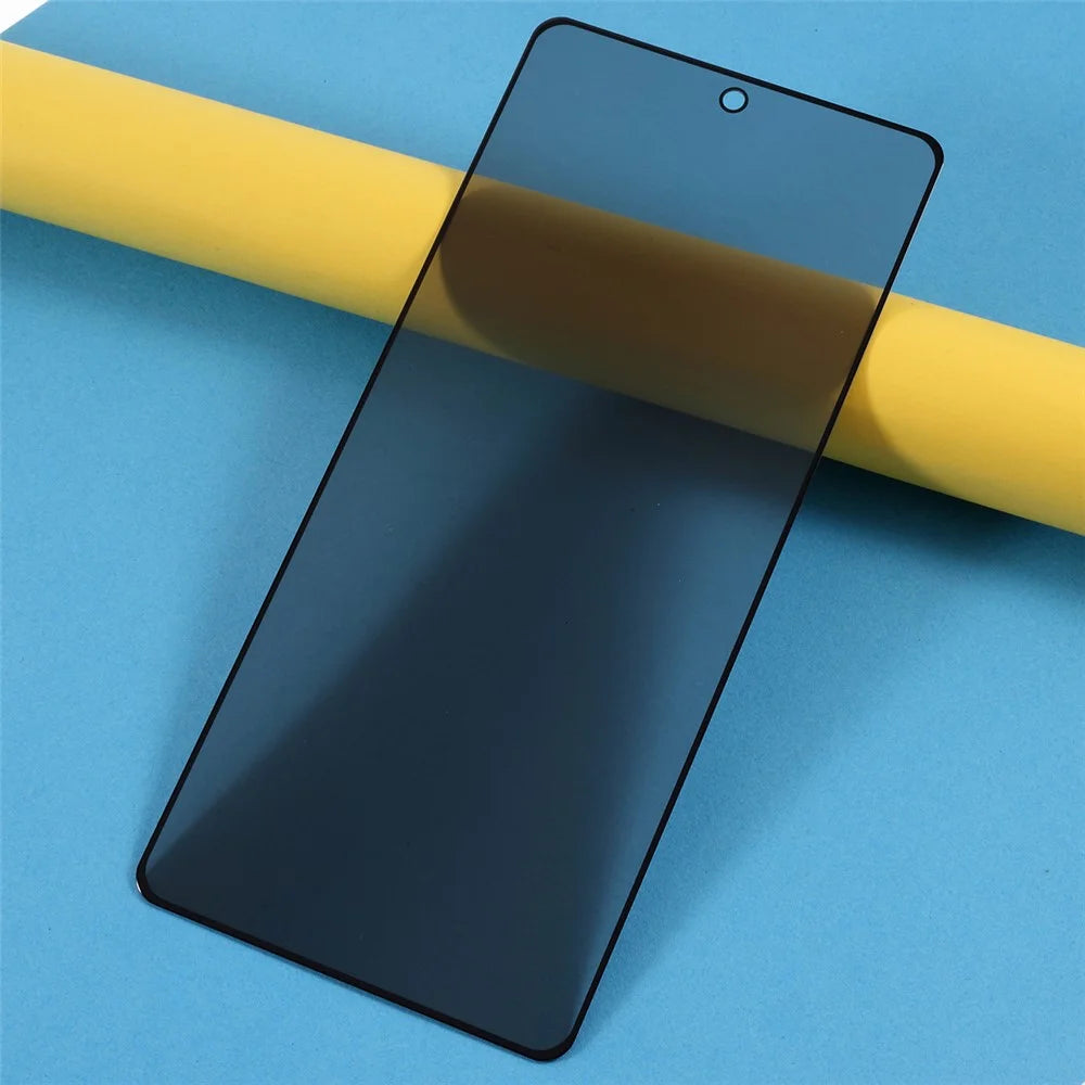 For Samsung Galaxy A91/S10 Lite Silk Print Anti-peep Full Screen Cover Tempered Glass Protector Film - 1