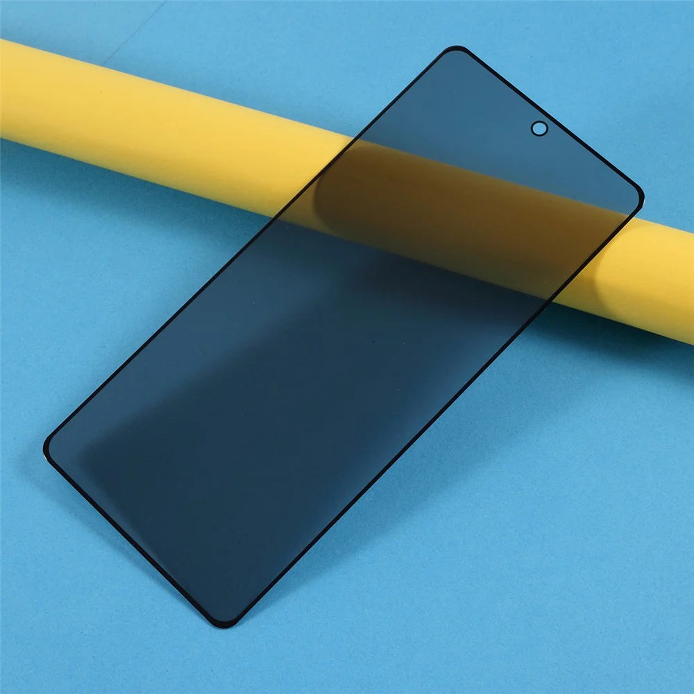 For Samsung Galaxy A91/S10 Lite Silk Print Anti-peep Full Screen Cover Tempered Glass Protector Film - 6