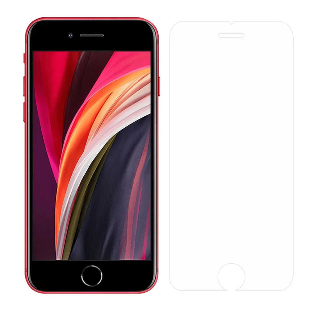 For iPhone 7 / 8 / SE (2020) / SE (2022) 4.7 inch 2.5D Arc Edge 9H Hardness Anti-explosion Dustproof Tempered Glass Screen Film - 7