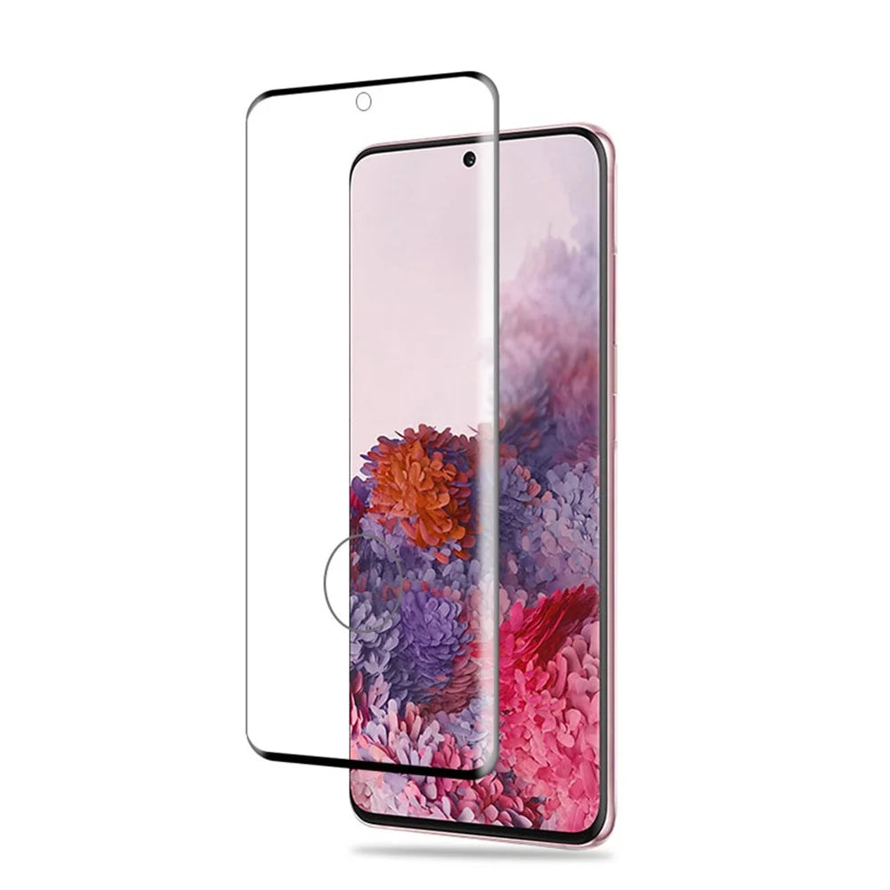 AMORUS for Samsung Galaxy S20 4G / S20 5G 3D Curved Full Tempered Glass Phone Screen Protector Cover - 3