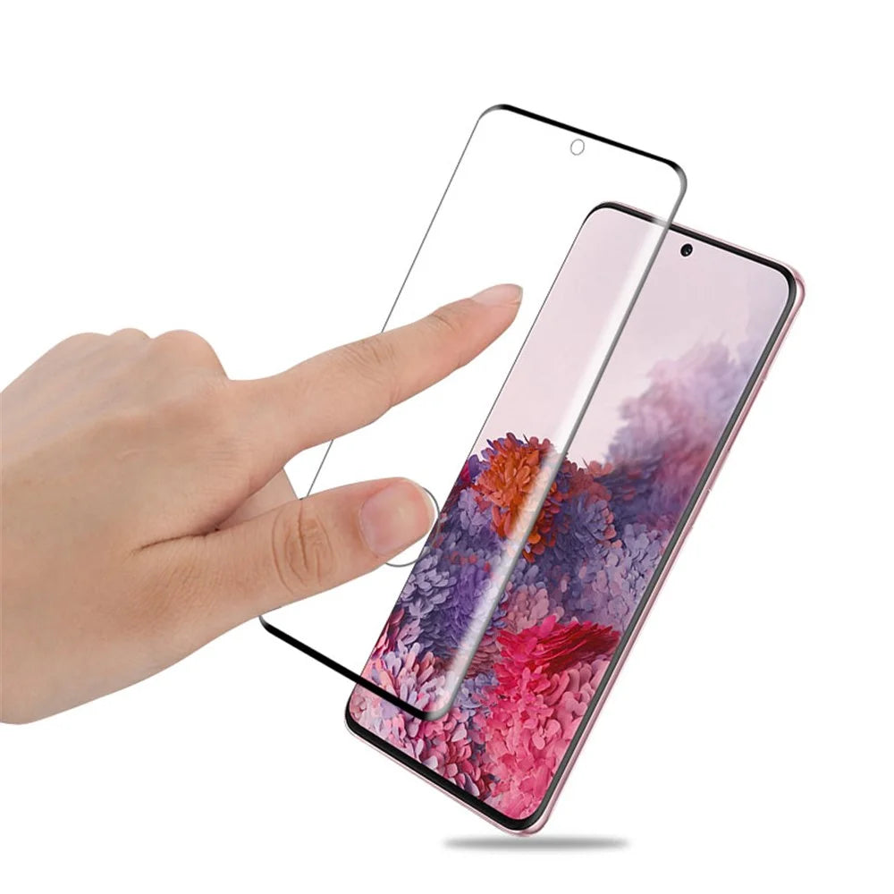 AMORUS for Samsung Galaxy S20 4G / S20 5G 3D Curved Full Tempered Glass Phone Screen Protector Cover - 4