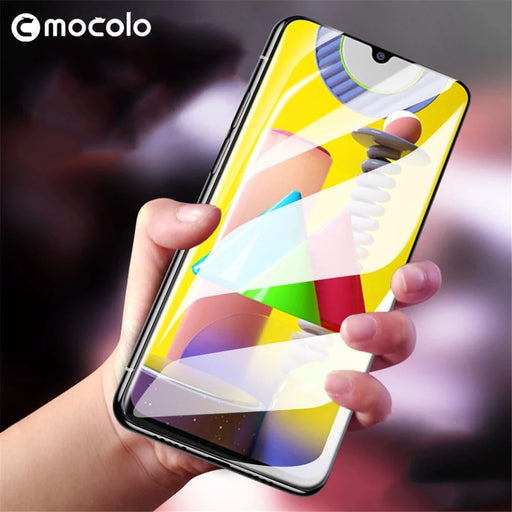 MOCOLO Silk Print HD Tempered Glass Full Glue Full Coverage Screen Film for Samsung Galaxy A20 / A30 / A50 / M30 / M30s / A30s / M31 / M21 - 2