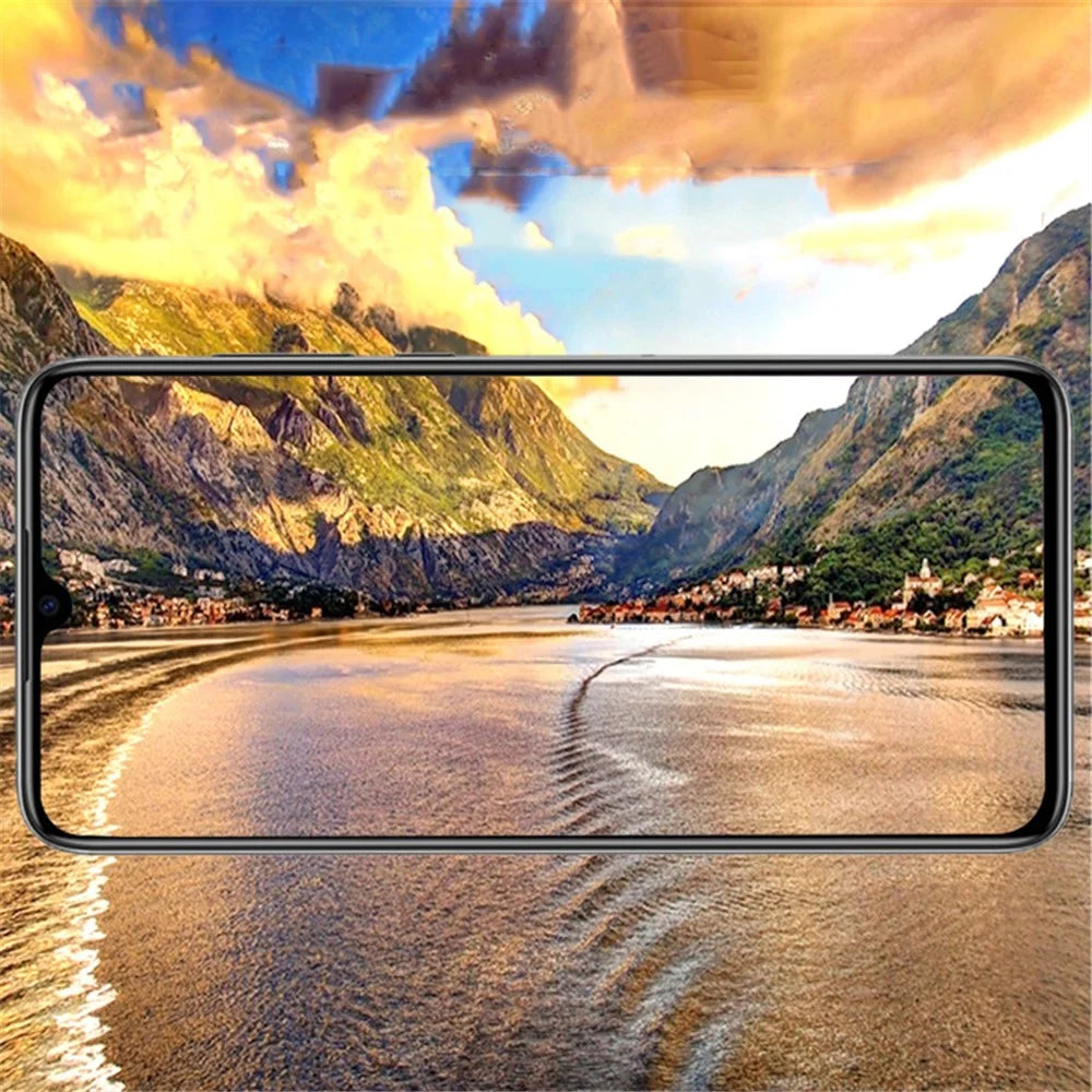 MOCOLO Silk Print HD Tempered Glass Full Glue Full Coverage Screen Film for Samsung Galaxy A20 / A30 / A50 / M30 / M30s / A30s / M31 / M21 - 7