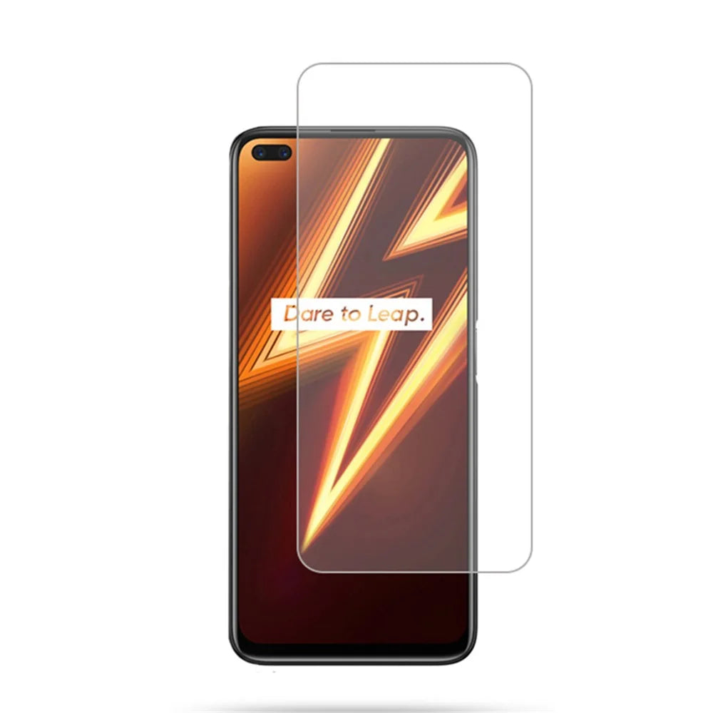 For Realme 6 Pro 0.3mm Arc Edges Tempered Glass Screen Protector Film - 1
