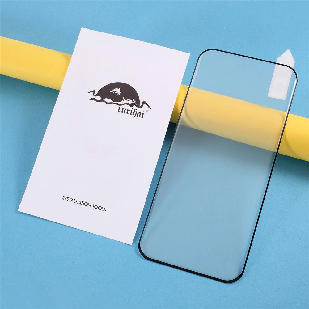RURIHAI 0.26mm 3D Curved Tempered Glass Screen Film for Huawei P40 Pro - 6