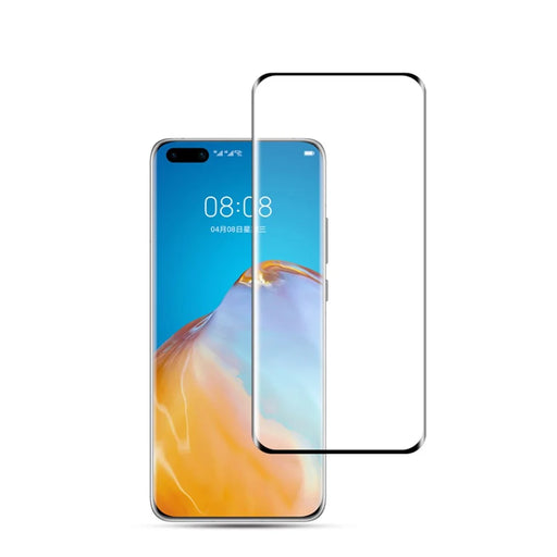 MOCOLO 3D Curved Tempered Glass Screen Protector Full Coverage for Huawei P40 Pro - Black - 1
