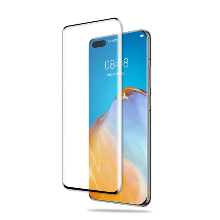 MOCOLO 3D Curved Tempered Glass Screen Protector Full Coverage for Huawei P40 Pro - Black - 4