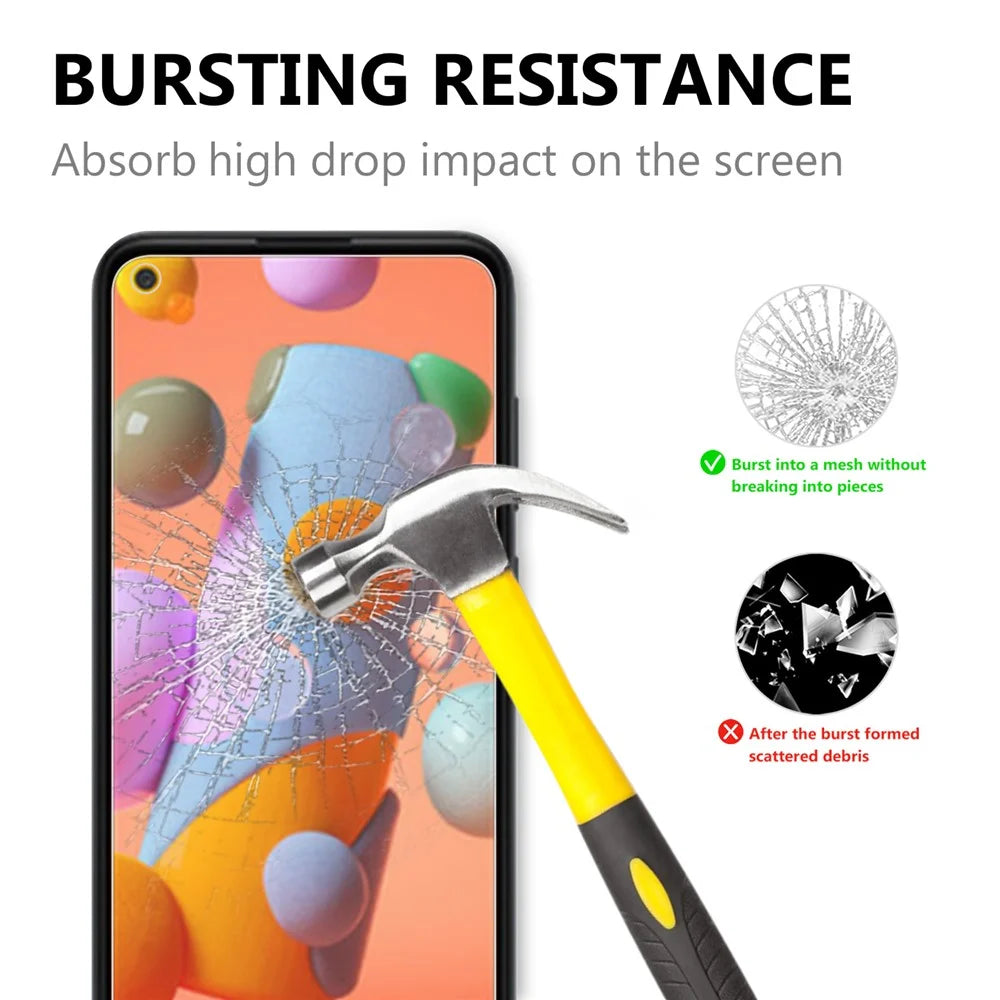 2.5D 9H Arc Edge Ultra Clear Tempered Glass Screen Protector Film for Samsung Galaxy A11/M11 - 2