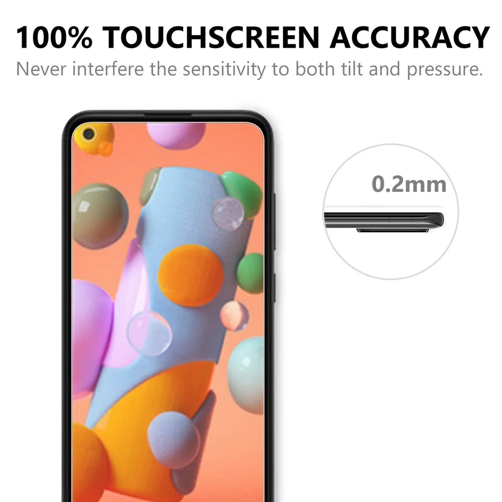 2.5D 9H Arc Edge Ultra Clear Tempered Glass Screen Protector Film for Samsung Galaxy A11/M11 - 6