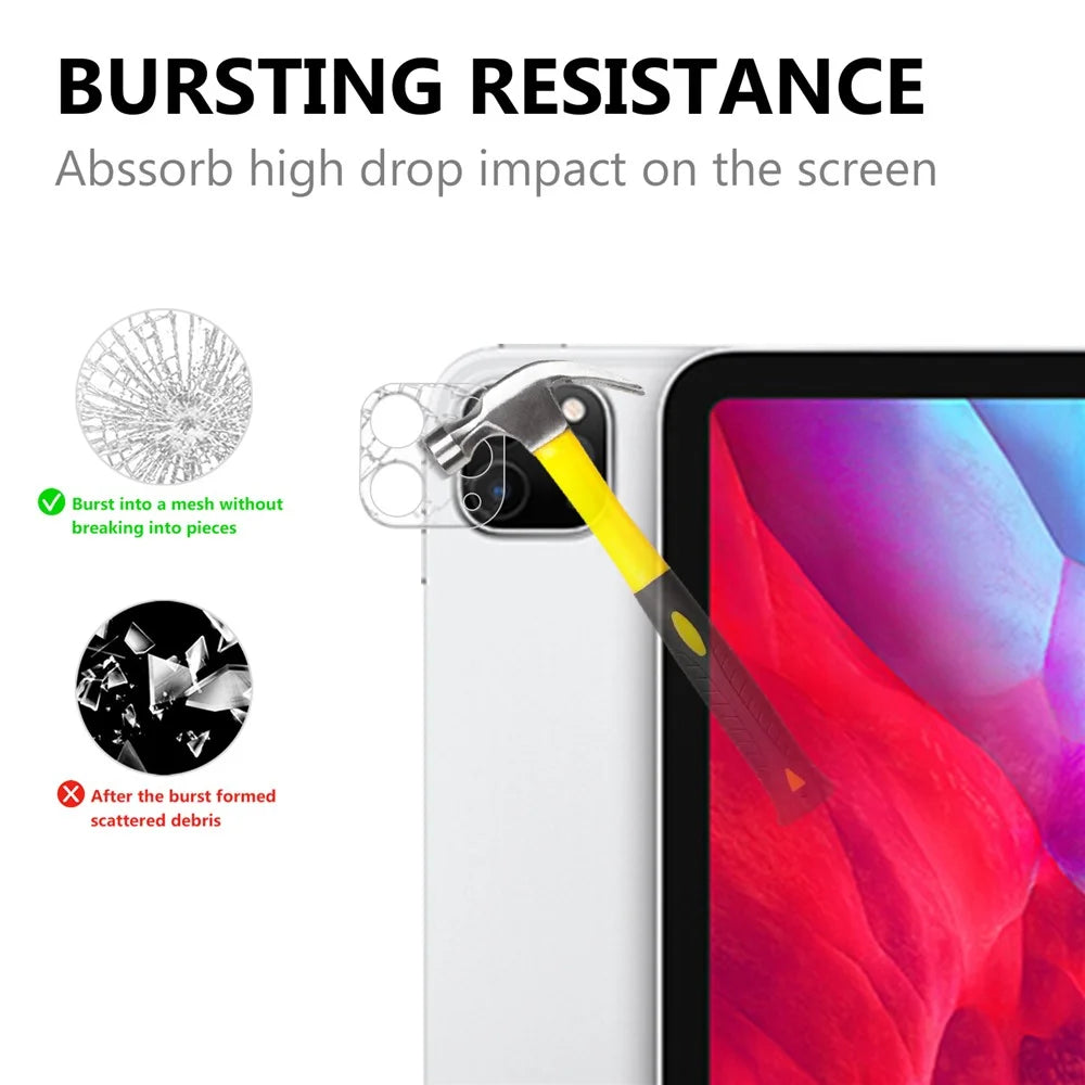 Anti-explosion 9H AGC Tempered Glass Camera Lens Protection Film for iPad Pro 11-inch (2021)(2020) - 2