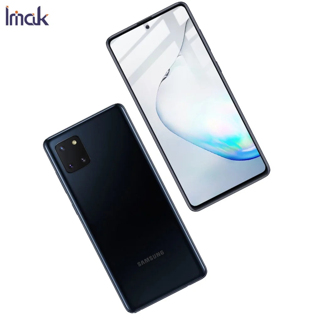 IMAK Pro+ Full Screen Anti-explosion Tempered Glass Guard Film for Samsung Galaxy A81/Note10 Lite/M60s - 4
