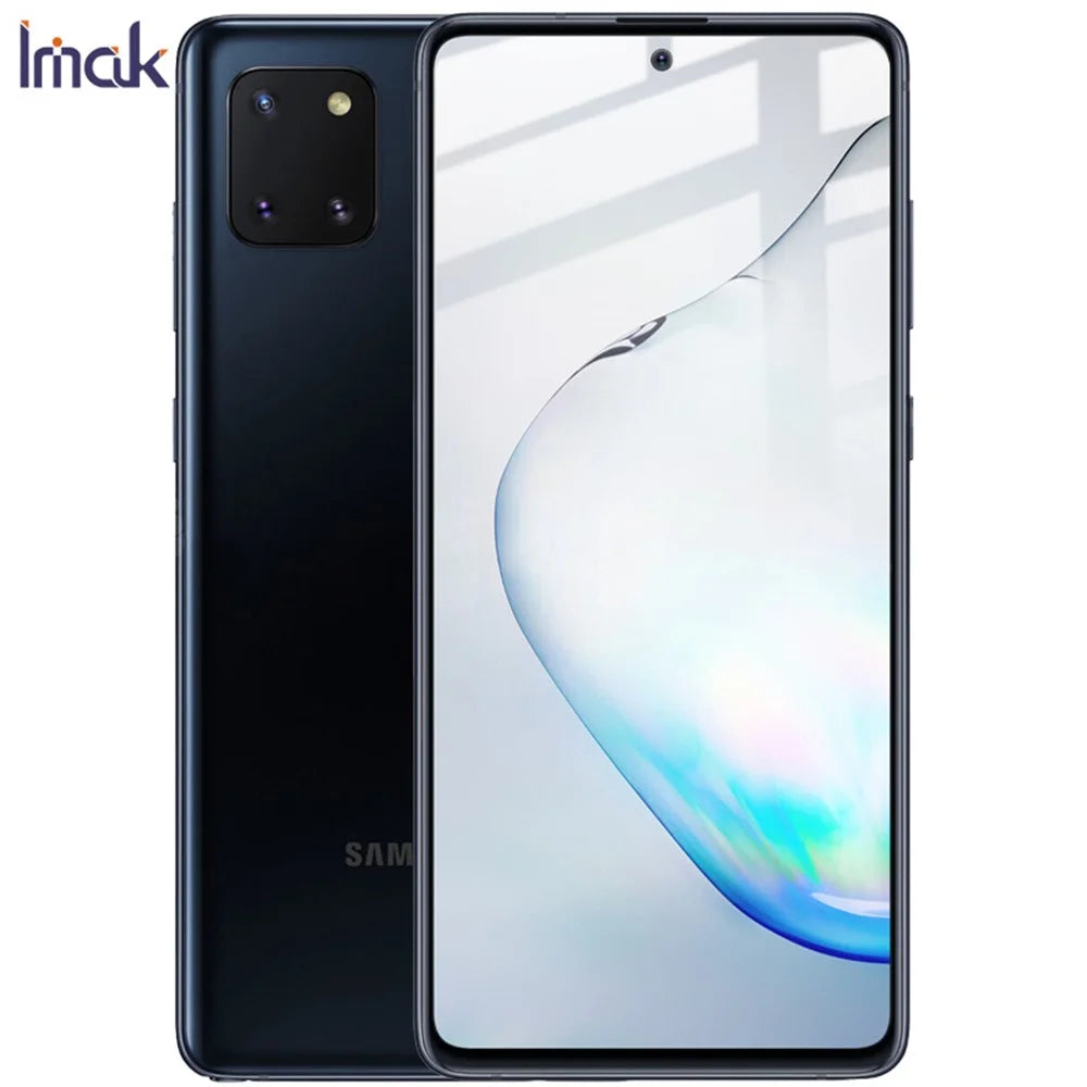 IMAK Pro+ Full Screen Anti-explosion Tempered Glass Guard Film for Samsung Galaxy A81/Note10 Lite/M60s - 5