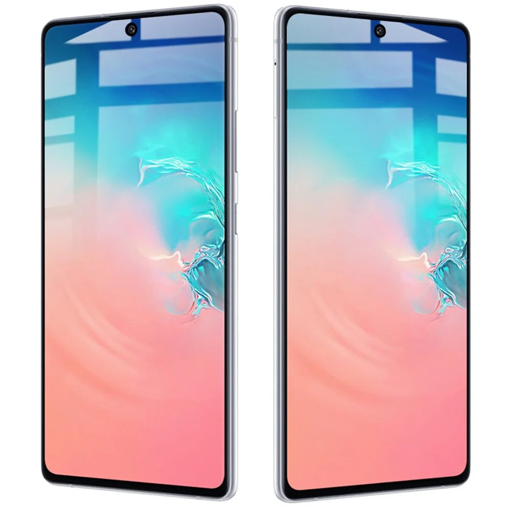 IMAK Pro+ Anti-explosion Tempered Glass Full Screen Shield for Samsung Galaxy A91/S10 Lite/M80s - 3