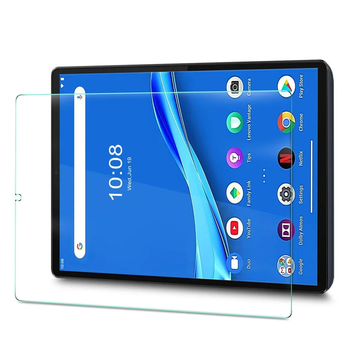 Anti-explosion Anti-scratch Dustproof Straight Edge 9H Tempered Glass Screen Protector Film for Lenovo Tab M10 Plus/Tab K10 - 7