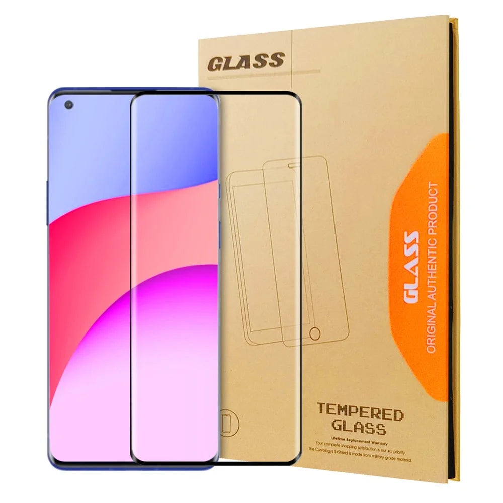 For OnePlus 8 Pro Ultra Clear Anti-shock AGC Tempered Glass Full Screen Protector Guard Screen Film - 1