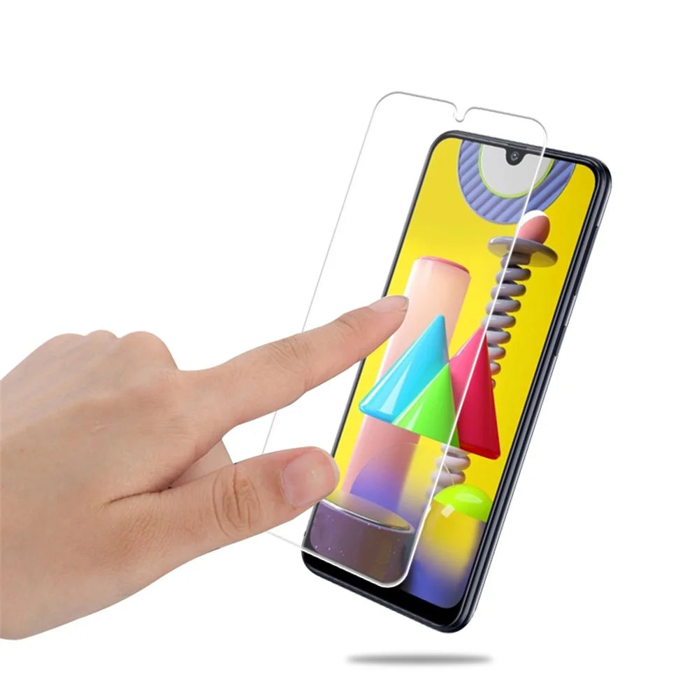 MOCOLO 2.5D Tempered Glass Screen Film Full Glue for Samsung Galaxy M31/M21/A50 - 5