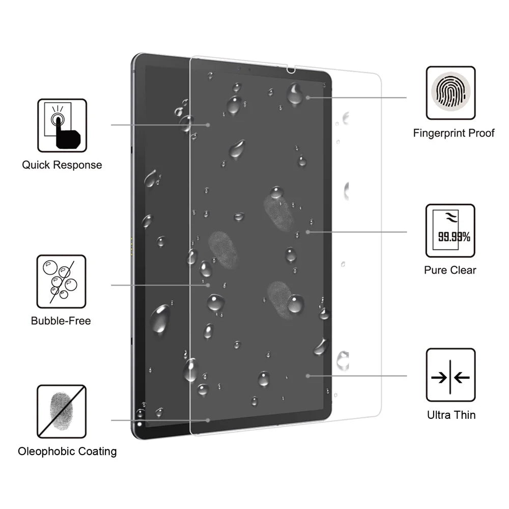 HD Anti-explosion Tempered Glass Screen Protector Film for Samsung Galaxy Tab S6 Lite (2024) / (2022) / (2020) - 2