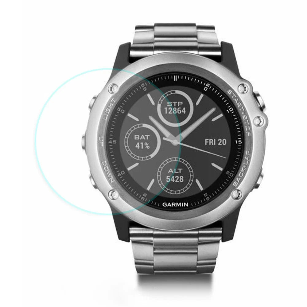 2Pcs Soft TPU Clear Screen Protector Films for Garmin Fenix 3 - 1