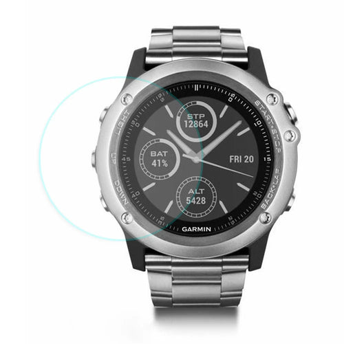 2Pcs Soft TPU Clear Screen Protector Films for Garmin Fenix 3 - 1