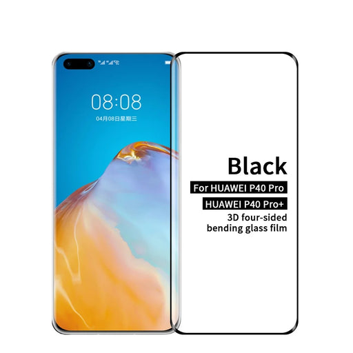 PINWUYO Hot Bending 3D Full Coverage Tempered Glass Anti-Explosion Film for Huawei P40 Pro / P40 Pro+ - 1