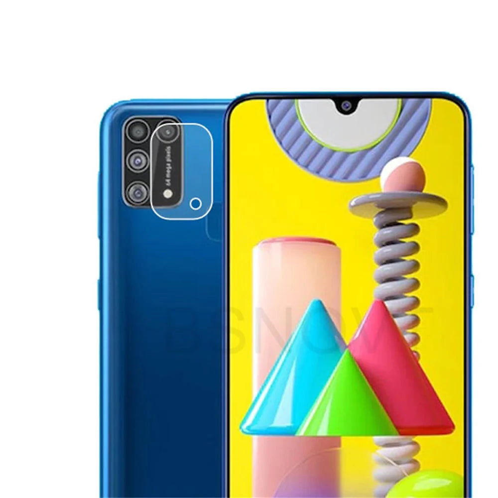 Ultra Clear Full Coverage Tempered Glass Camera Lens Film for Samsung Galaxy M31 - 1