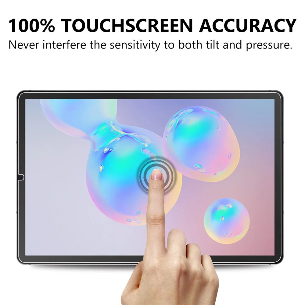 Ultra Clear Arc Edge Premium Tempered Glass Full Screen Film for Samsung Galaxy Tab S6 Lite (2024) / (2022) / (2020) - 5