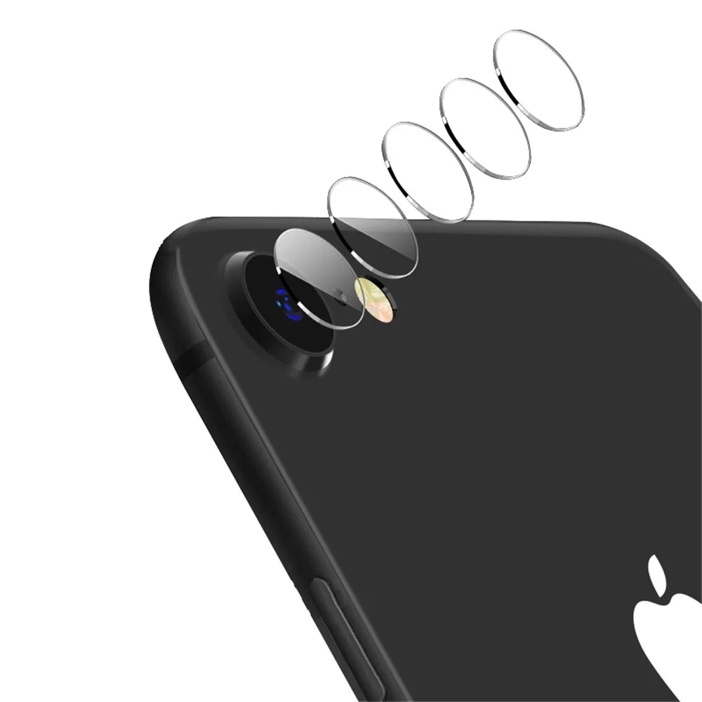 MOCOLO Anti-Explosion Tempered Glass Camera Lens Protector [Ultra Clear] for iPhone SE (2nd Generation) - 5