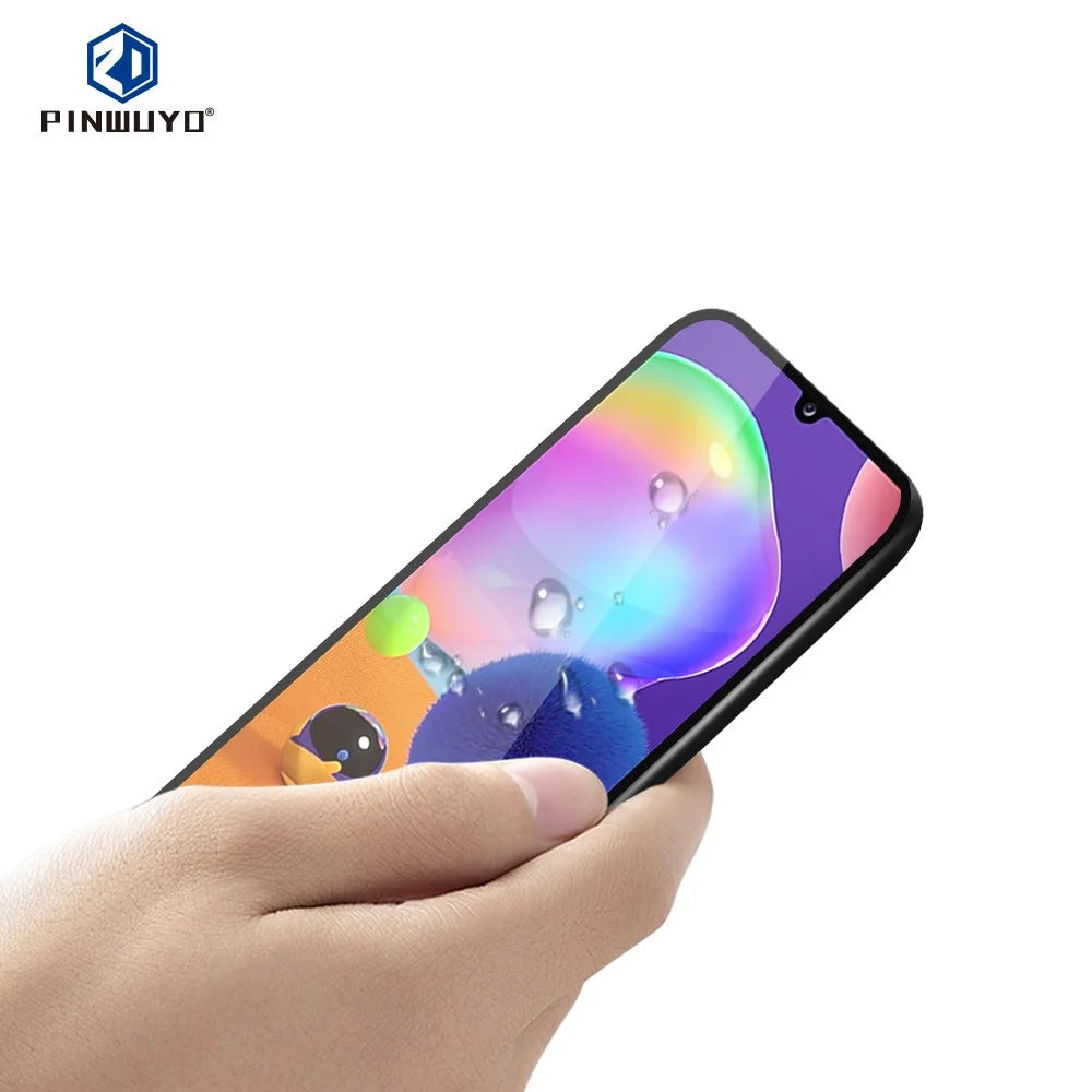 PINWUYO 2.5D 9H Anti-explosion Tempered Glass Screen Protector for Samsung Galaxy A31 - 4