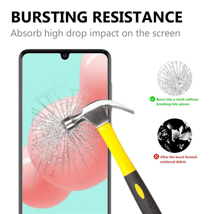 2.5D 9H Arc Edge Full Screen Tempered Glass Guard for Samsung Galaxy A41 (Global Version) - 2