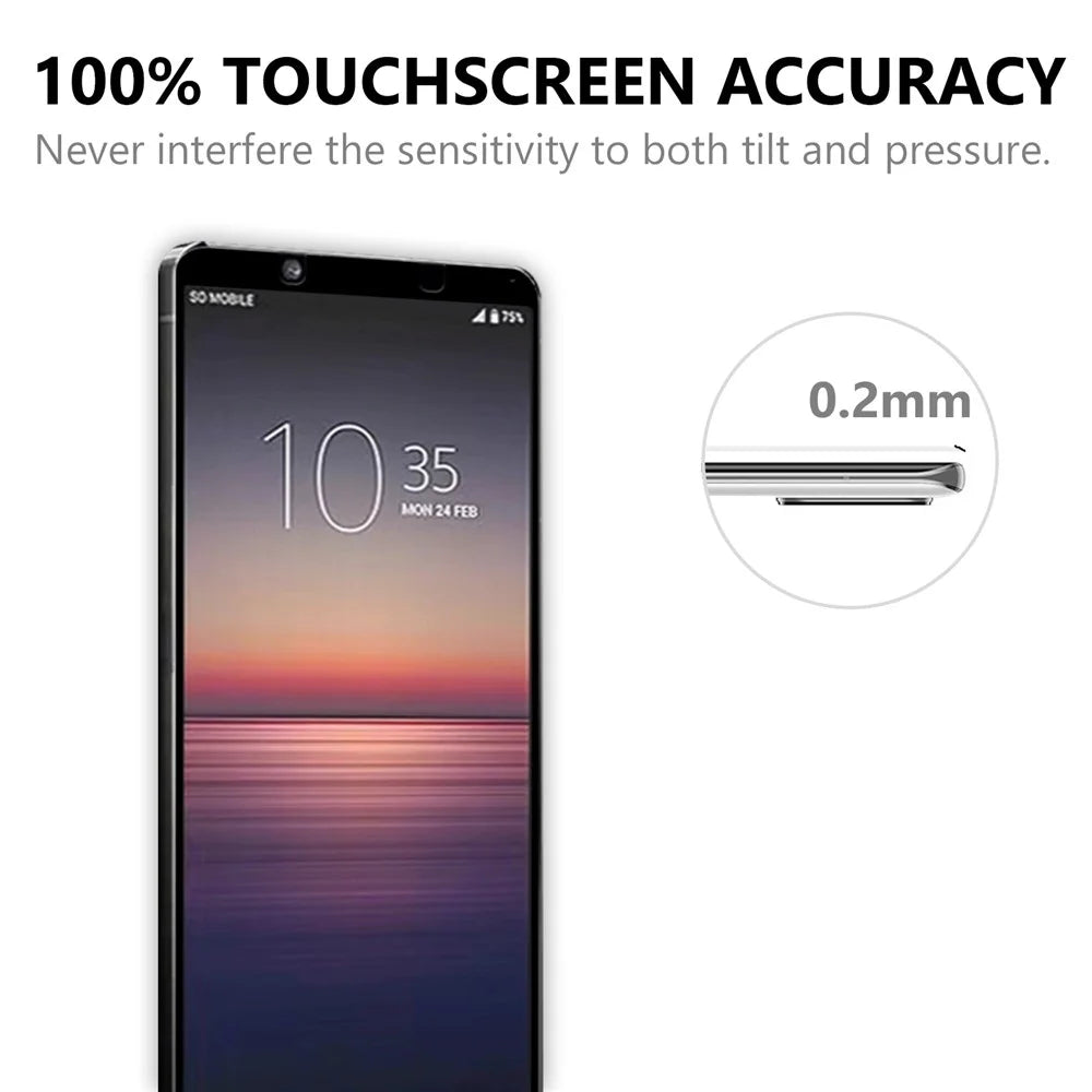 Full Screen Tempered Glass Screen Film for Sony Xperia 1 II - 6