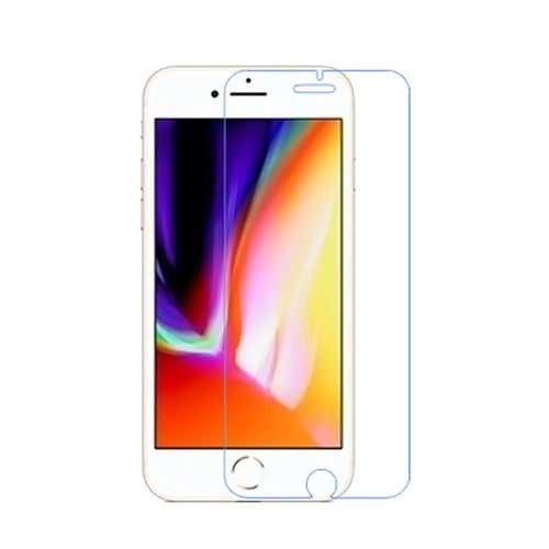 Anti-dust Shockproof 0.3mm Arc Edge Tempered Glass Screen Protector Anti-explosion for iPhone SE (2022)/SE (2020)/8/7 4.7 inch (Thick Glue) - 1