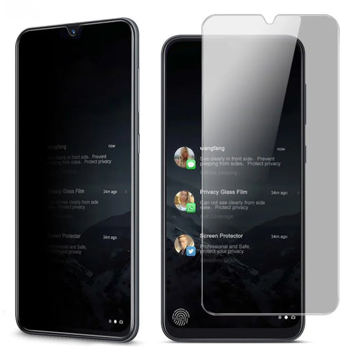 IMAK Anti-Peep 9H Tempered Glass Screen Protector Film for Samsung Galaxy M31 - 1