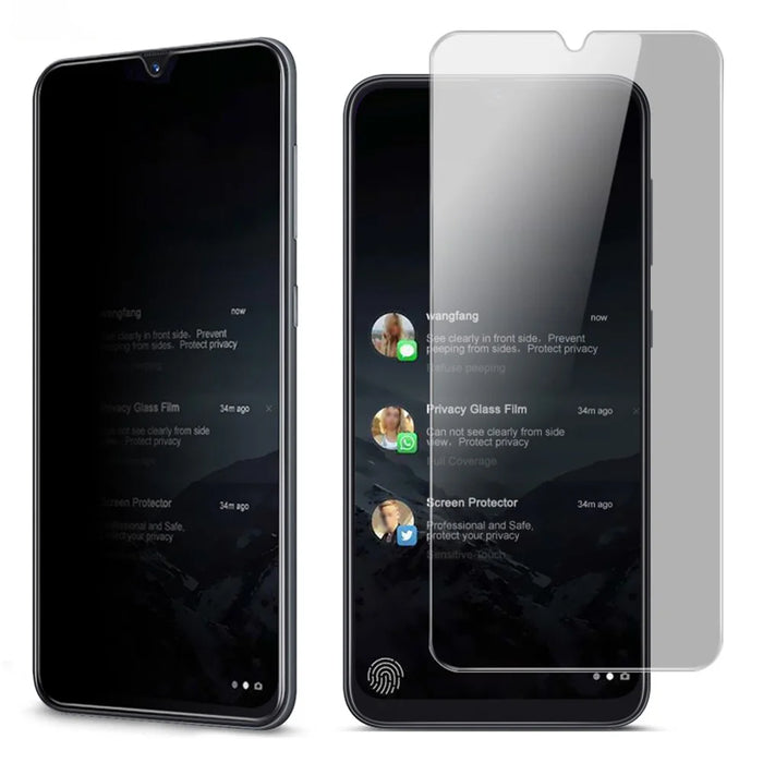 IMAK Anti-Peep 9H Tempered Glass Screen Protector Film for Samsung Galaxy M31 - 1
