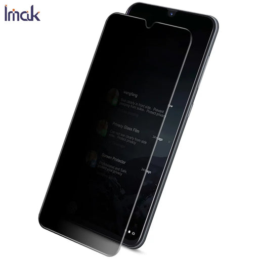 IMAK Anti-Peep 9H Tempered Glass Screen Protector Film for Samsung Galaxy M31 - 2