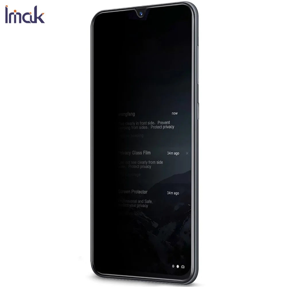 IMAK Anti-Peep 9H Tempered Glass Screen Protector Film for Samsung Galaxy M31 - 5