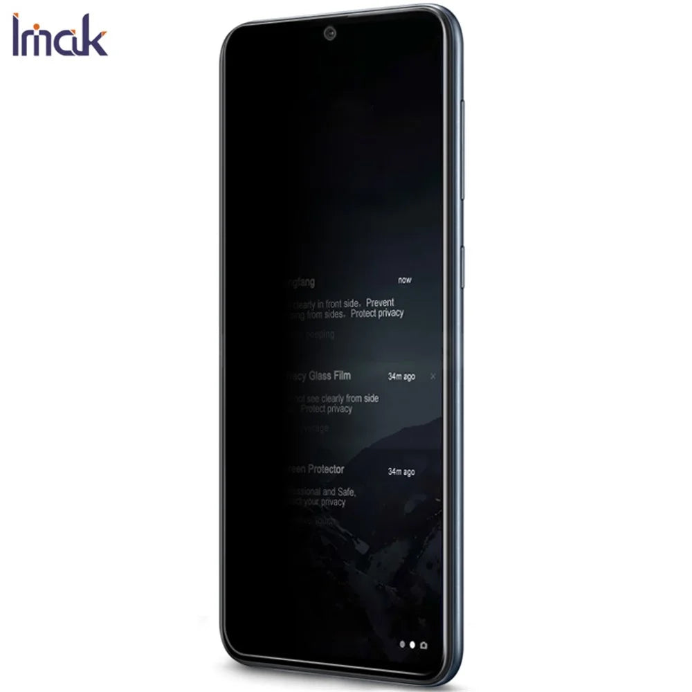 IMAK Anti-Peep 9H Tempered Glass Screen Protective Guard Film for Samsung Galaxy A91 / S10 Lite / M80S - 5