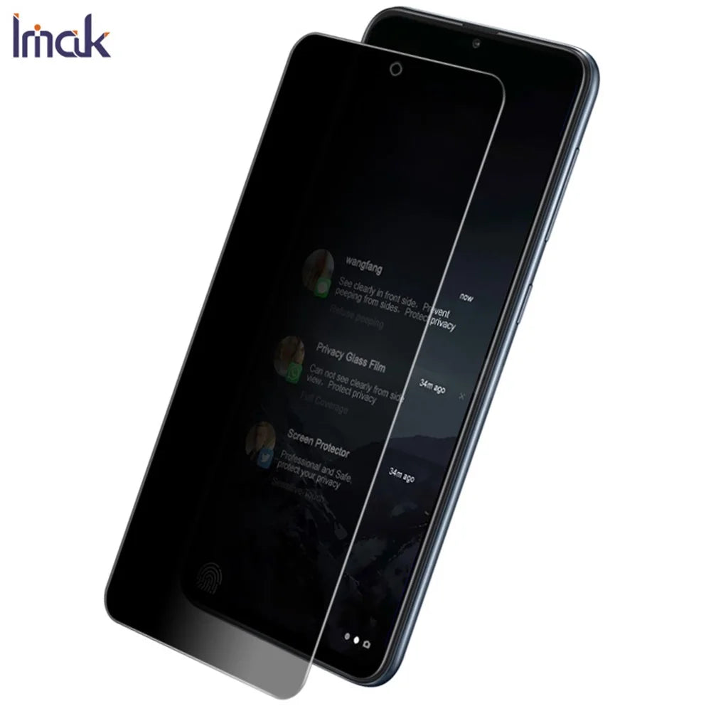 IMAK Anti-Peep 9H Tempered Glass Screen Protection Film for Samsung Galaxy A81 / Note 10 Lite / M60S - 2