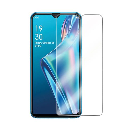 For Oppo A12 (2020) 0.3mm Tempered Glass Screen Protective Film Arc Edge Anti-explosion - 1
