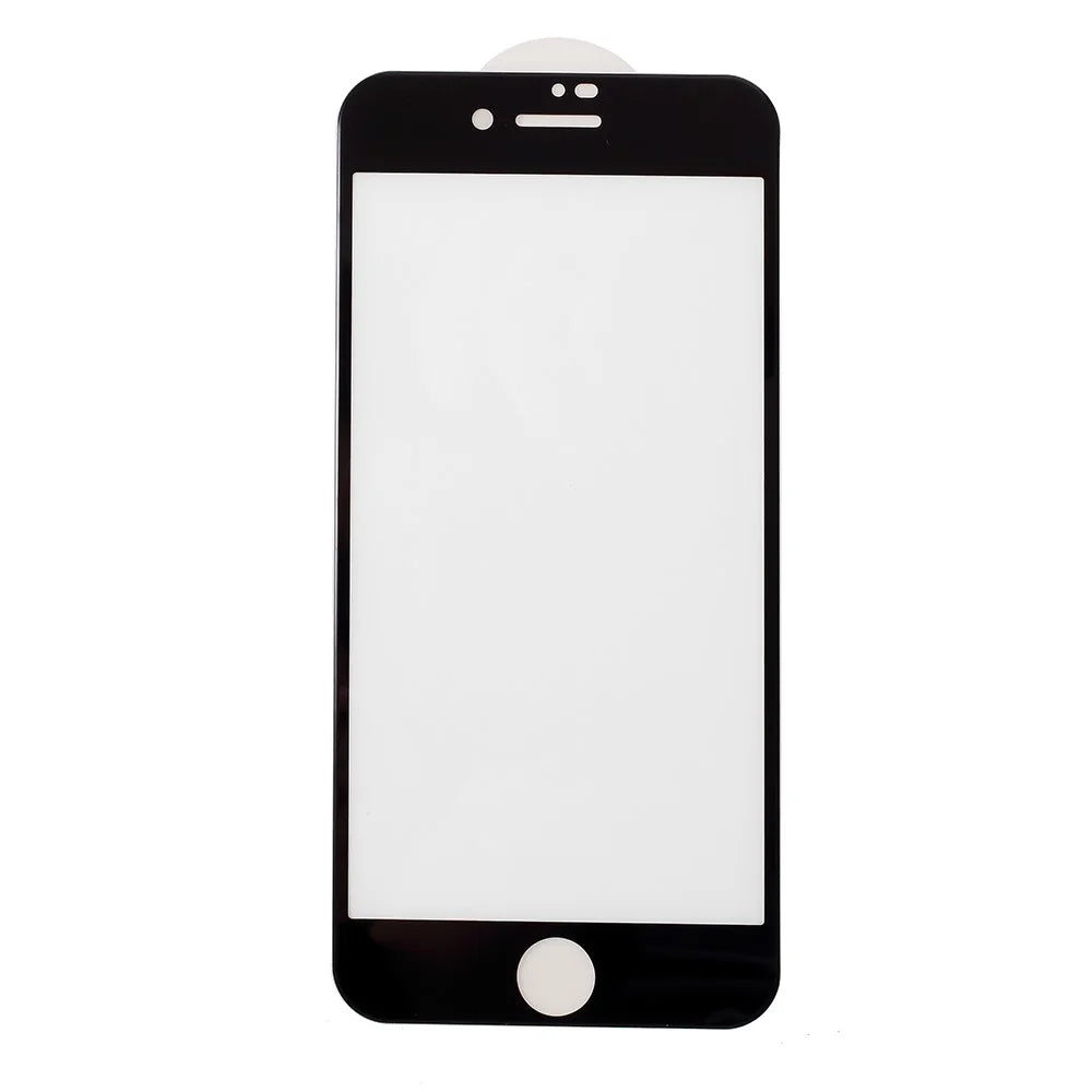 Soft TPU+PET Screen Protector [Fingerprint Unlock] for  iPhone SE (2nd Generation)/iPhone 8/7 - Black - 6