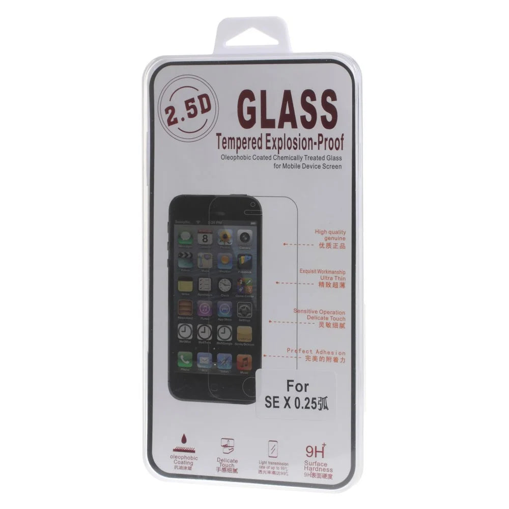 For Sony Xperia X Tempered Glass Screen Protector 0.25mm Arc Edge - 7