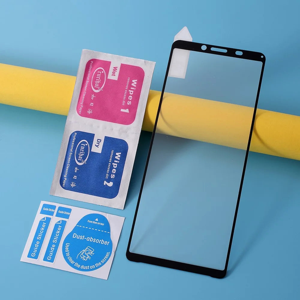 RURIHAI 2.5D Solid Defense Protective Tempered Glass Screen Film for Sony Xperia 10 II - 7