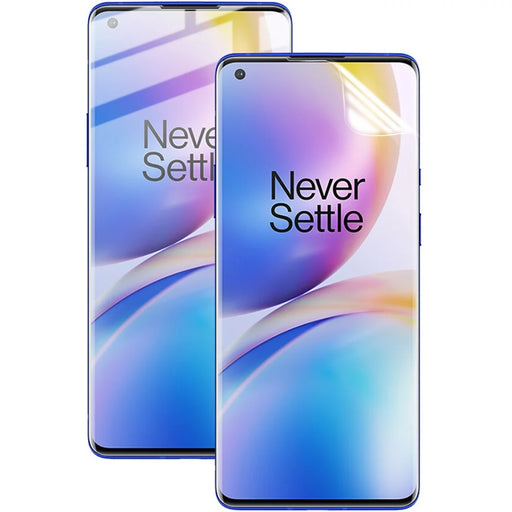 2Pcs/Set IMAK Soft Clearer Hydrogel Film III Full Screen Protector Film for OnePlus 8 Pro - 2