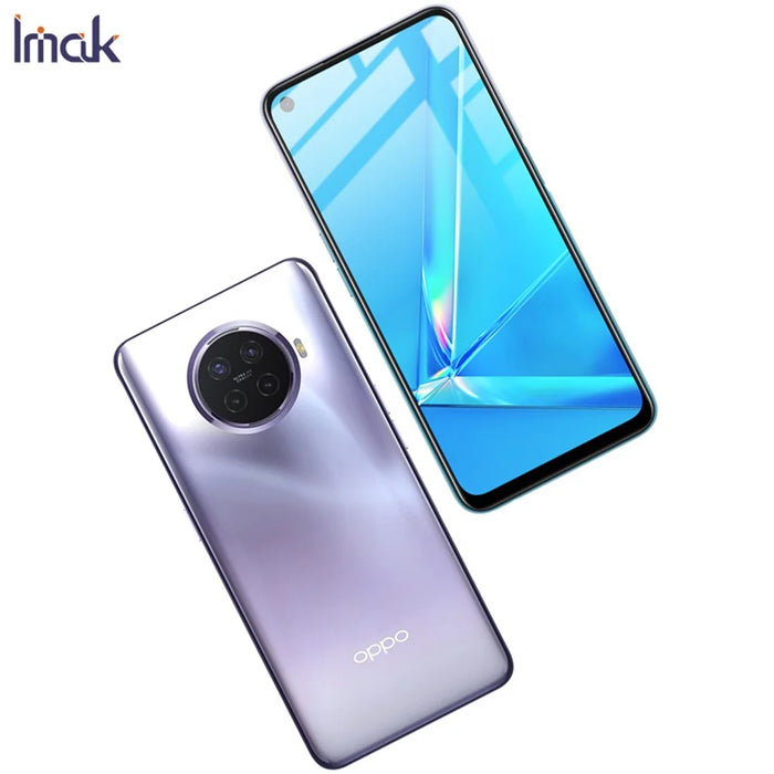 IMAK Pro+ Full Coverage Anti-explosion Tempered Glass Screen Protector for OPPO Ace2 / A52 - 4