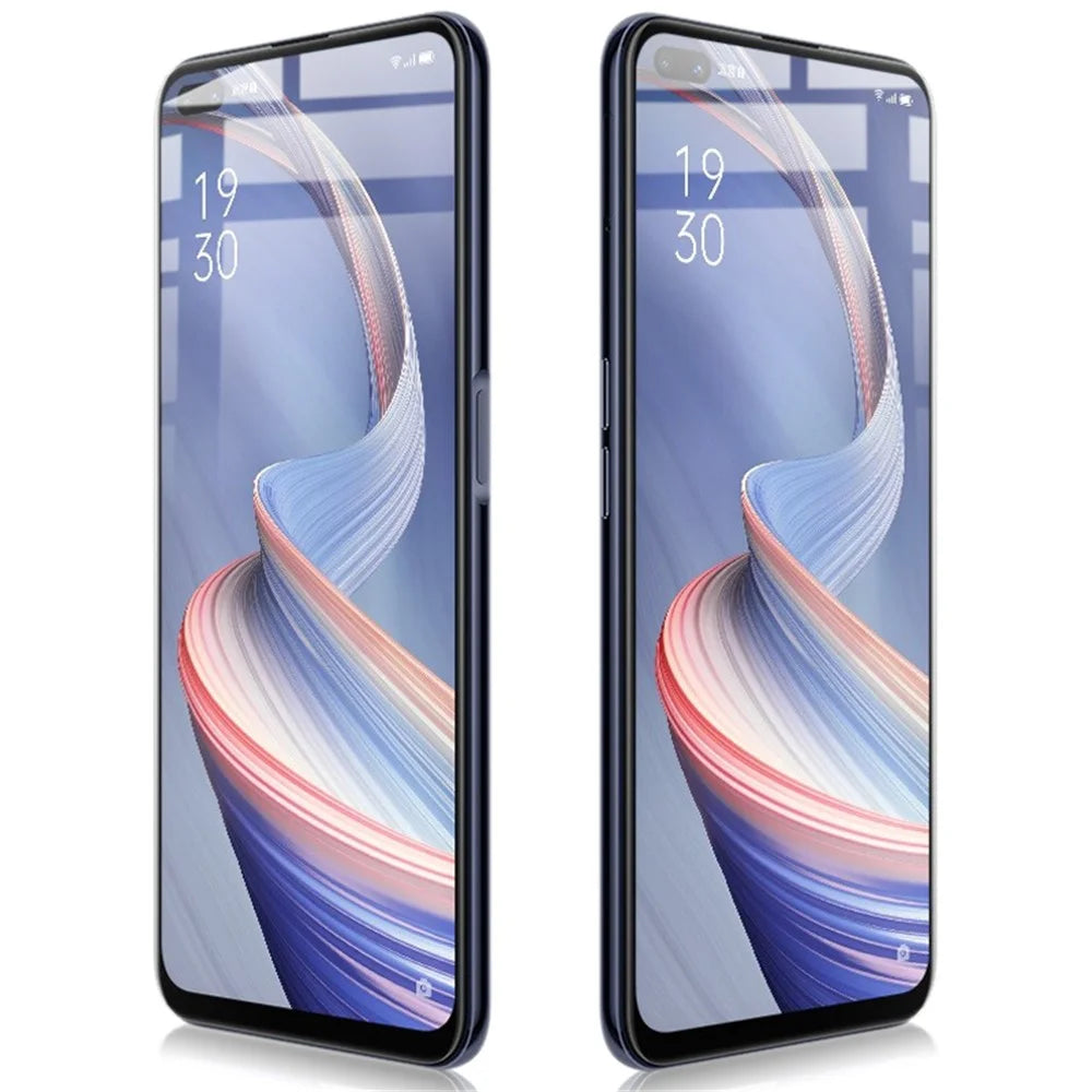 IMAK Pro+ Full Coverage Anti-explosion Tempered Glass Screen Protector Film for Realme 6 / OPPO A92s - 3