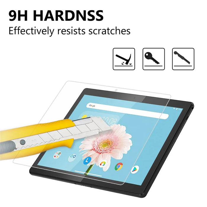 Tempered Glass Screen Protector Guard Film Arc Edge for Lenovo Tab M10 TB-X605F - 6