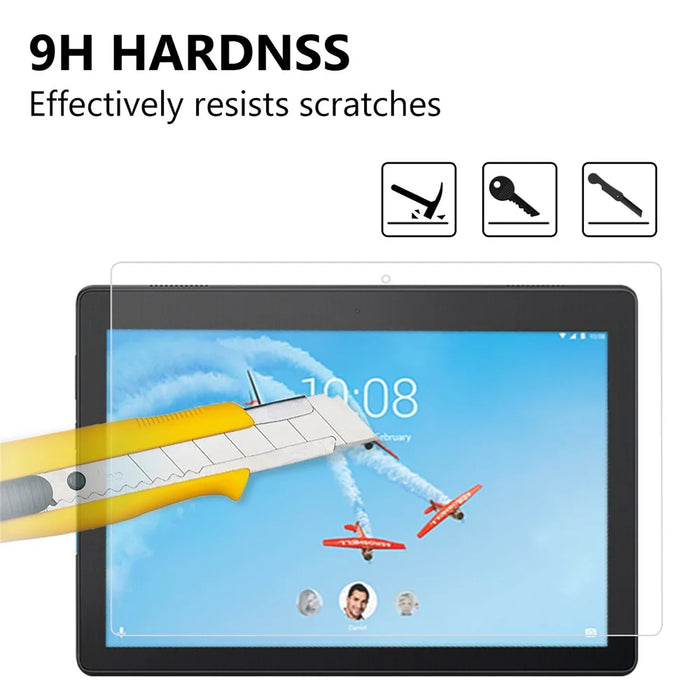 Tempered Glass Screen Protector Film Arc Edge for Lenovo Tab E10 - 6