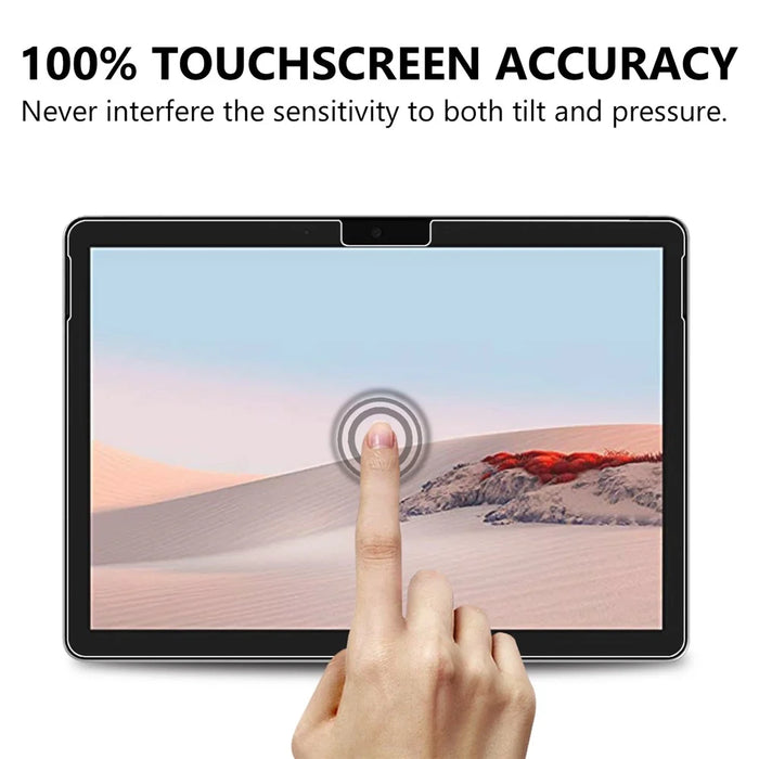 Tempered Glass Screen Protector Guard Film Straight Edge for Microsoft Surface Go 2 - 5