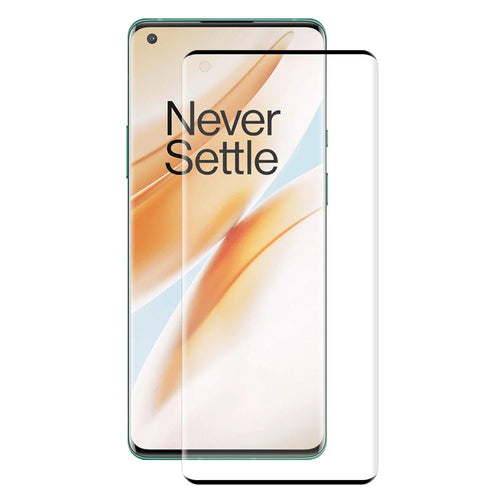ENKAY HAT PRINCE 0.26mm 9H 3D Full Size Arc Edges Tempered Glass Screen Protector for OnePlus 8 Pro - 1