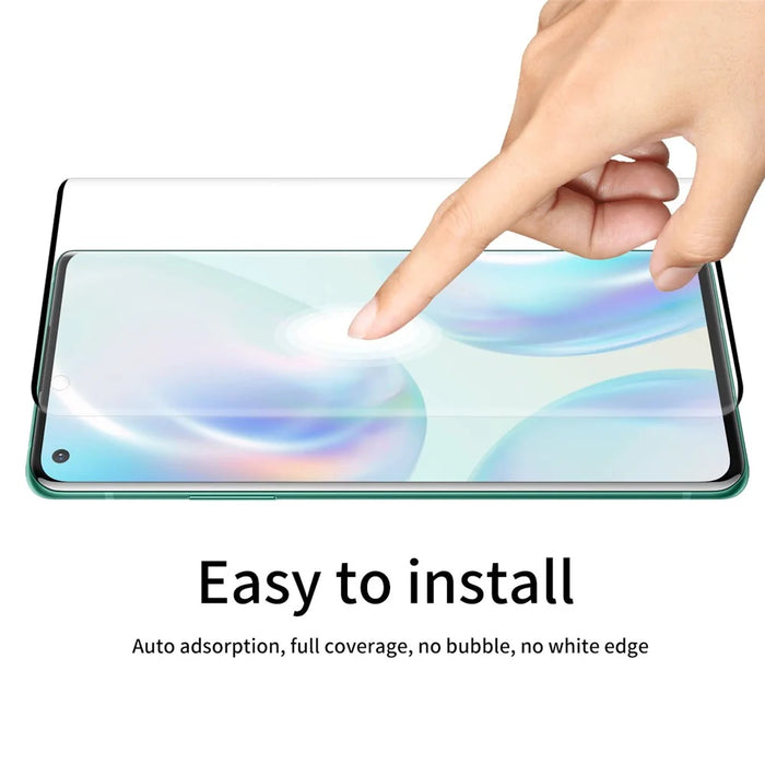 ENKAY 0.26mm 9H 3D Full Coverage Arc Edges Tempered Glass Screen Protector for OnePlus 8 - 6