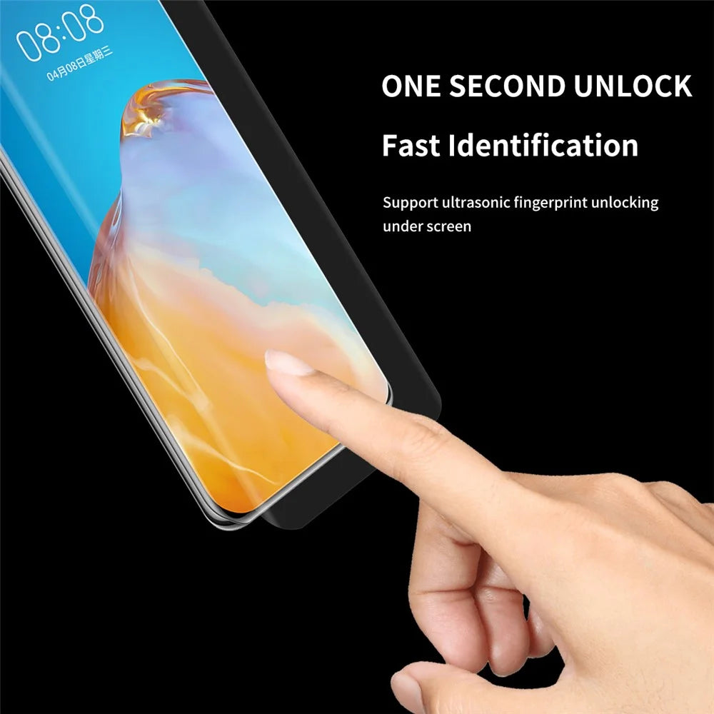 ENKAY 3D Full Curved PET HD Screen Film for Huawei P40 Pro - Without Black Edge - 4